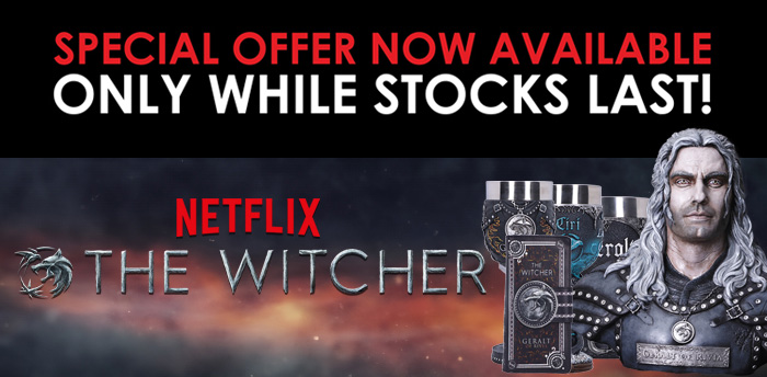 The Witcher Geralt of Rivia Drinkware Collection