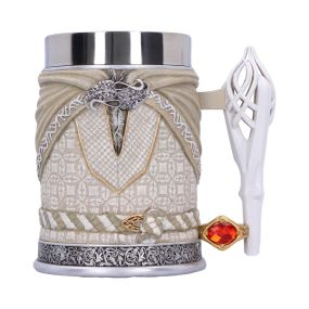 Lord of the Rings Gandalf the White Tankard 15cm Fantasy Top 200