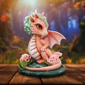Carnation Flower Dragon 12cm