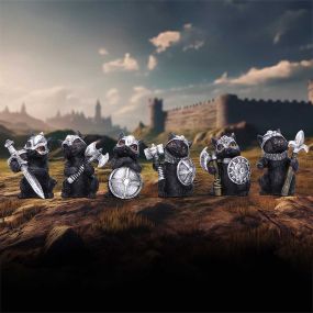 Cat Crusaders (Set of 6) 5.5cm