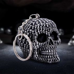 Crania Keyrings (Pack of 12) 4.5cm