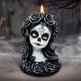 Flor de Muerte Tea Light Holder 10.5cm