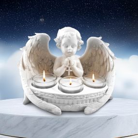 Prayers to Heaven Tea Light Holder 21cm