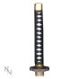 Black and White Handled Katana 99cm Nicht spezifiziert Gifts Under £100