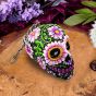 Sugar Petal Keyrings 6cm (Pack of 6) Skulls Back to School