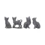 Lucky Black Cats 9cm (Display of 24) Cats Stock Arrivals