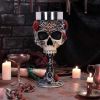 Gothic Roses Goblet 18cm Skulls Halloween Party
