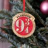Harry Potter Platform 9 3/4 Hanging Ornament 8.2cm Fantasy Christmas Gift Guide Hanging Ornaments