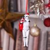 Stormtrooper Santa Sack Hanging Ornament 13cm Sci-Fi Out Of Stock