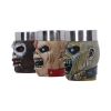 Iron Maiden Eddie Shot Glass Set 9cm (Set of 3) Band Licenses NEMESIS NOW | EASTER SALE