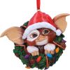 Gremlins Gizmo in Wreath Hanging Ornament 10cm Fantasy Top 200