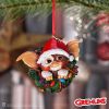 Gremlins Gizmo in Wreath Hanging Ornament 10cm Fantasy Top 200