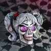 Drop Dead Gorgeous - Pins and Needles 20.5cm Skulls Halloween RRP Above 20
