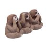 Three Wise Sloths 8cm Animals Gift Shop Essentials Pocket Money