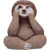Three Wise Sloths 8cm Animals Gift Shop Essentials Pocket Money