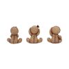 Three Wise Voodoo Dolls 8cm Witchcraft & Wiccan Top 200 None Licensed