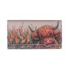 Highland Cow Embossed Purse 18.5cm Animals Top 200 None Licensed