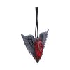 Black Winged Heart Hanging Ornament Gothic New Arrivals