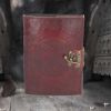 Tree Of Life Leather Journal w/lock 15 x 21cm Witchcraft & Wiccan Wiccan & Witchcraft
