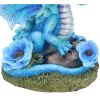 Blue Poppy Flower Dragon 11cm Dragons Flower Dragons