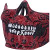Jewelled Masquerade (Red) 17.5cm Skulls NEMESIS NOW | EASTER SALE