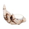 Final Gesture Candle Holder 8.2cm Skeletons Gifts Under £100