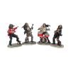 One Hell Of A Band! (Set 4) 10cm Skeletons Every Day Is Halloween