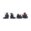 Midnight Treasures (Set of 4) 5.5cm Dragons Stock Arrivals