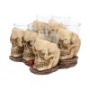 Six Shooter Skulls 10cm (set of 6) Skulls Halloween Party