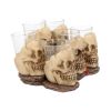 Six Shooter Skulls 10cm (set of 6) Skulls Halloween Party