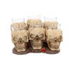 Six Shooter Skulls 10cm (set of 6) Skulls Halloween Party