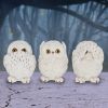 Three Wise Owls 8cm Owls Christmas Gift Guide Figurines