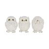 Three Wise Owls 8cm Owls Christmas Gift Guide Figurines