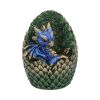 Geode Home (Blue) 10.7cm Dragons LED & Glasfaser