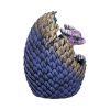 Geode Home (Purple) 10.7cm Dragons LED & Glasfaser