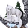 Lunar Companions 19.3cm Wolves LED & Glasfaser