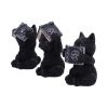 Three Wise Spell Cats 8.5cm Cats Gifts Under £100