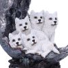 Moon Litter 19.5cm Wolves LED & Glasfaser