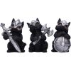 Cat Crusaders (Set of 6) 5.5cm Cats Stock Release Spring 2025