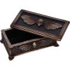 Death's Head Treasure Box 14.5cm Gothic Halloween RRP Below 20