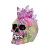 Psychedelic Crystal 17cm Skulls LED & Glasfaser