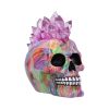 Psychedelic Crystal 17cm Skulls LED & Glasfaser