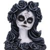 Flor de Muerte Tea Light Holder 10.5cm Skulls Gifts Under £100