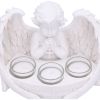 Prayers to Heaven Tea Light Holder 21cm Cherubs Spiritual Product Guide