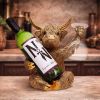 Gold Highland Cow Wine Bottle Holder Nicht spezifiziert Father's Day