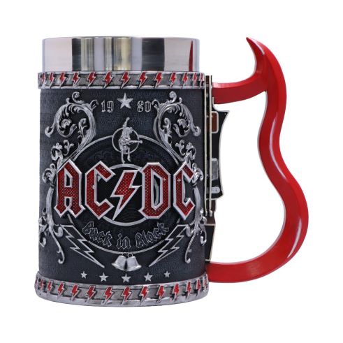 ACDC Back in Black Tankard 16cm Band Licenses Father's Day