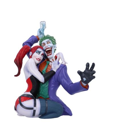 The Joker and Harley Quinn Bust 37.5cm Comic Characters NEMESIS NOW | EASTER SALE