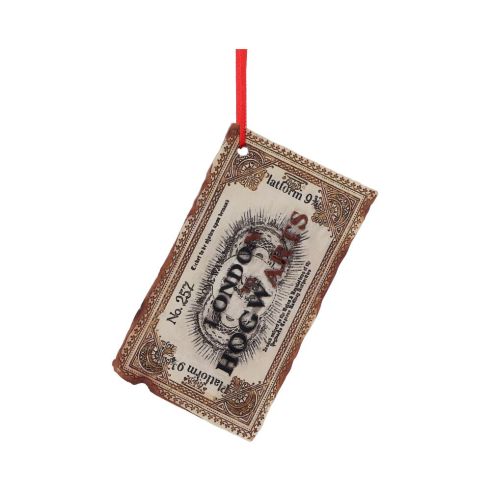 Harry Potter Hogwarts Ticket Hanging Ornament Fantasy RRP Under 10