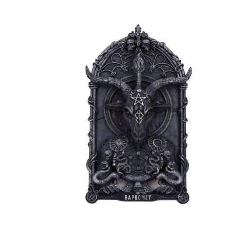 Baphomet's Invocation Wall Plaque 30.5cm Baphomet NEMESIS NOW | EASTER SALE