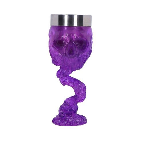 Soul Spirit Magic Goblet (Purple) 19.3cm Skulls Sale Drinkware